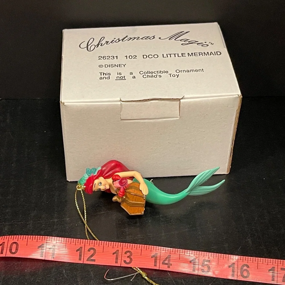 Christmas Magic Disney LITTLE MERMAID‎ 26231-102 New in Box Holiday Ornament